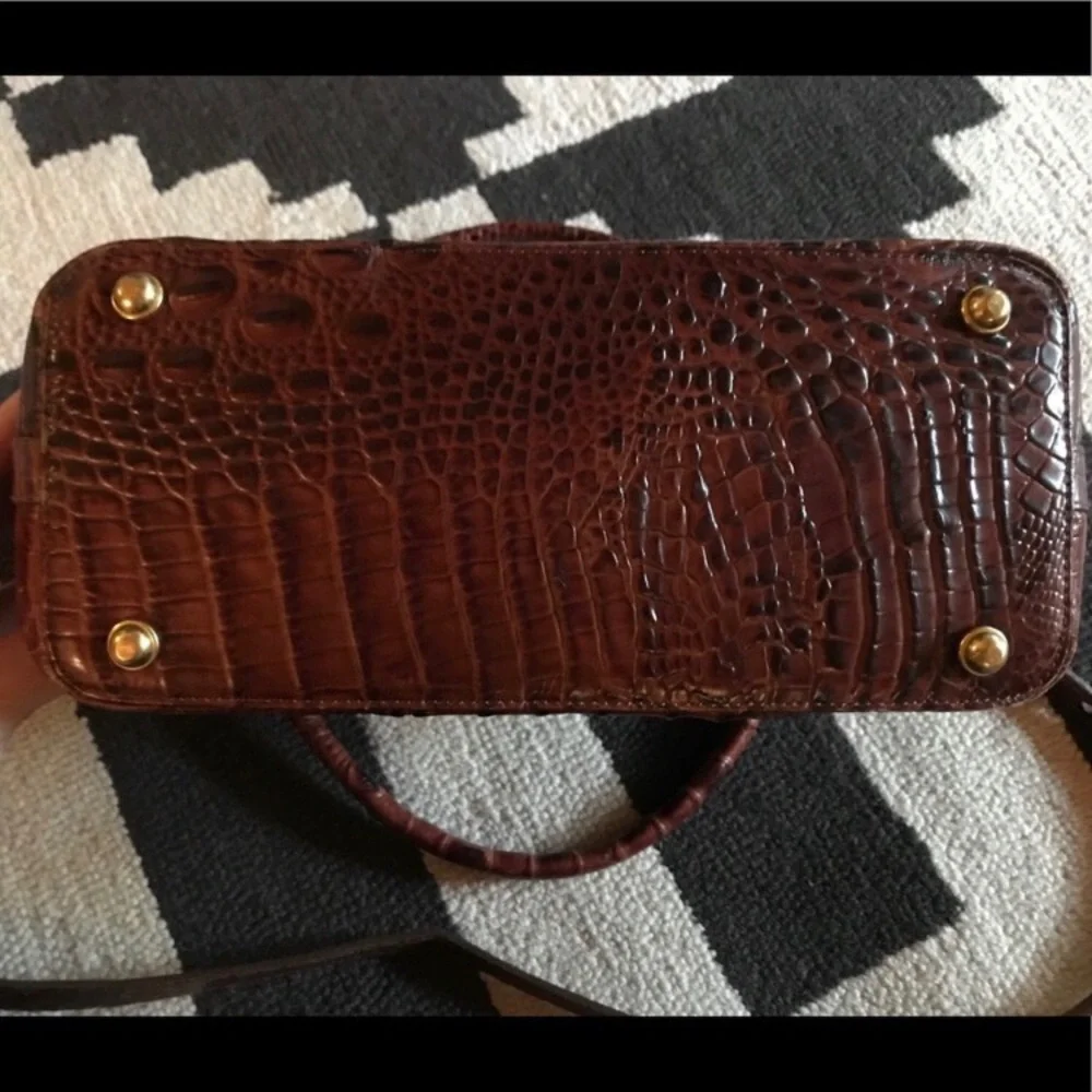 Brahmin Pecan Crossbody Melbourne - Croc-Embossed - Picture 6 of 10